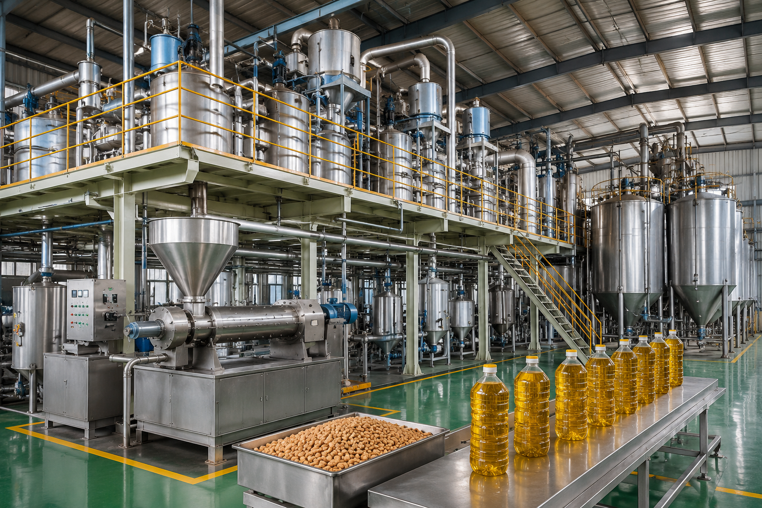 Groundnut oil plant manufacturer supplier exporter in Algeria
