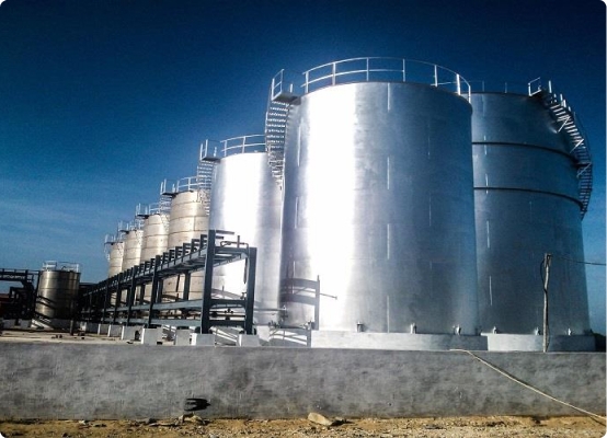 Oil & Chemical Storage Tank Manufacturers suppliers & exporters in India