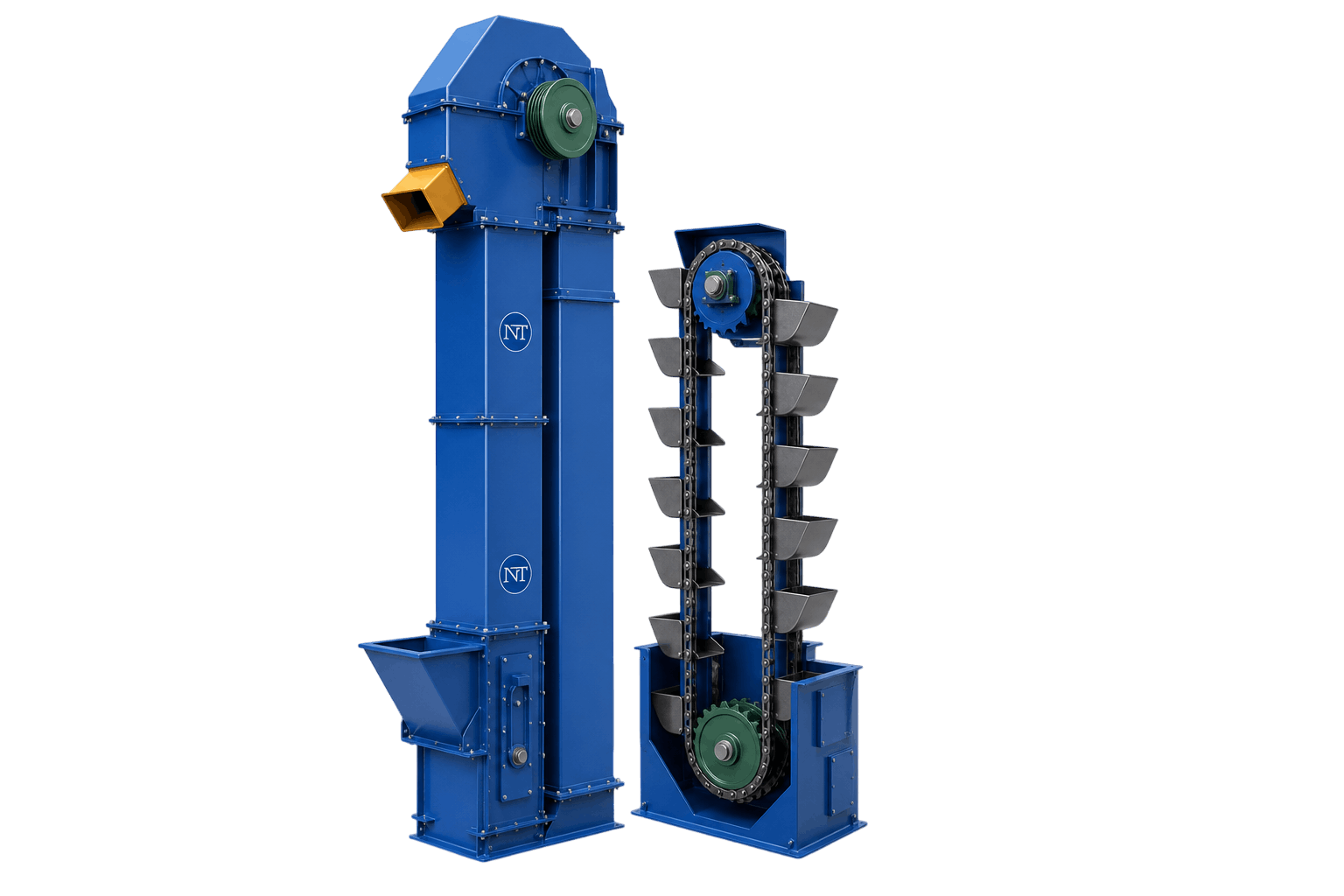 Bucket elevator engineering by N&T Engitech
